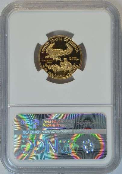 Amazing 2016-W $10 PRF Gold Eagle. NGC PF70 ULTRA CAMEO