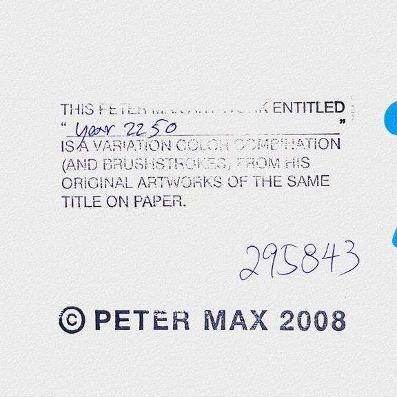 Year 2250 by Peter Max