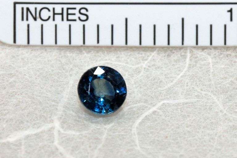 Fine, Flashing Blue Natural Sapphire