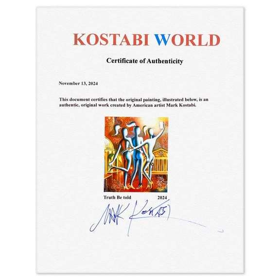 Truth Be Told by Mark Kostabi