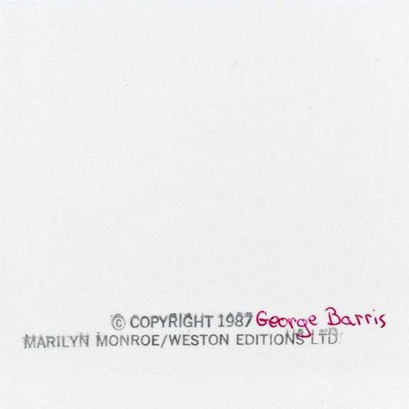 Marilyn Monroe by George Barris (1922-2016)