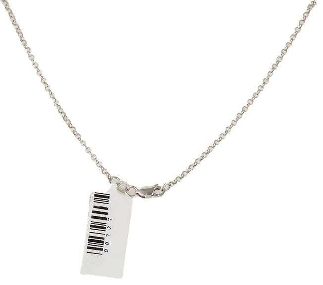 New 0.38ctw Pave Diamond Clover Diamond by the Yard Pendant Necklace in 14K