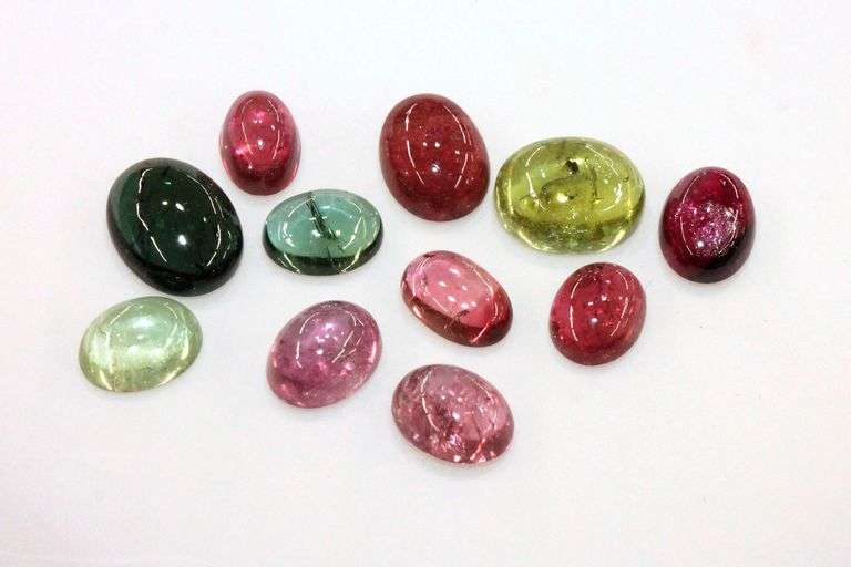 Colorful Natural Tourmaline - Lot of 11