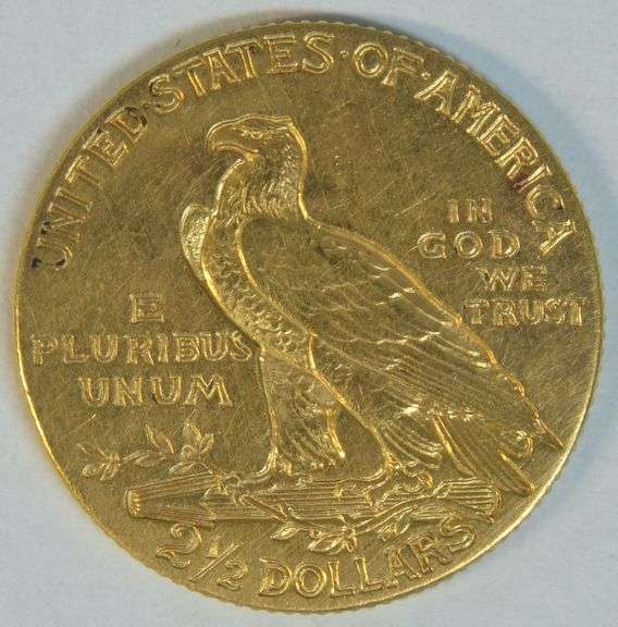 Lovely BU 1909 US $2.50 Indian Gold Piece. Better date
