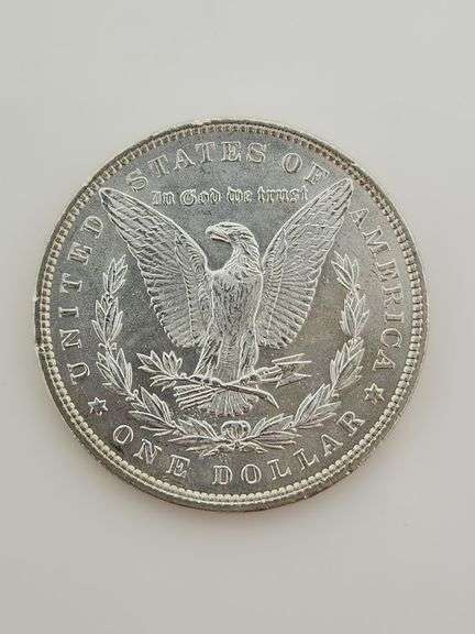 1897 Morgan Silver Dollar, UNC