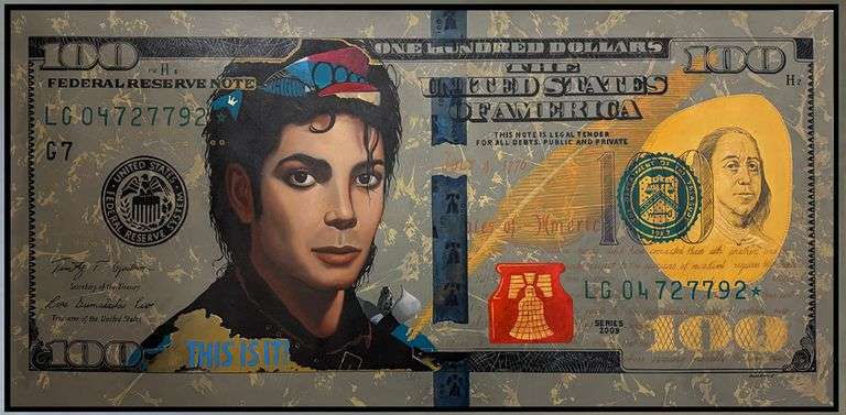 Exceptional Original by Alberto Herrera Alberto Herrera King of Pop