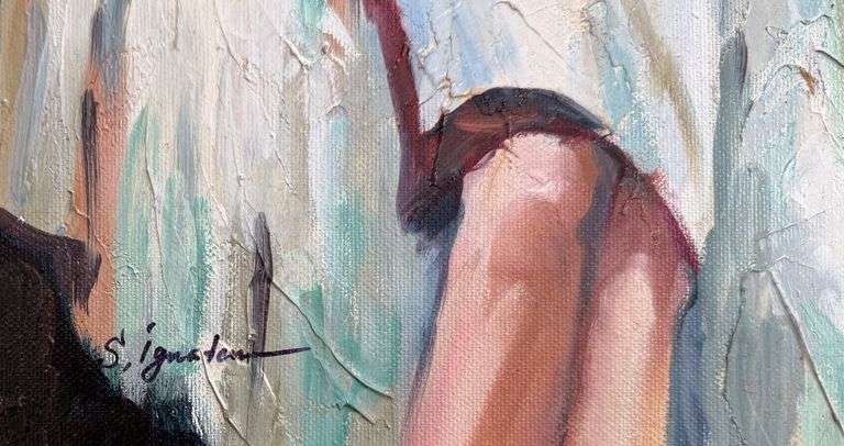 Spectacular Original Oil on Canvas by Sergey Ignatenko