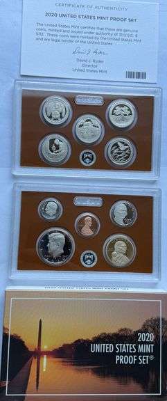 2018 US Proof Set in original box.