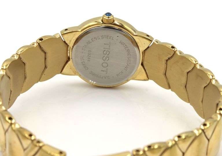 Tissot gold tone ladies watch