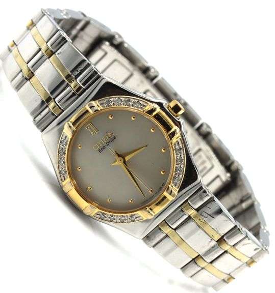 Citizen Eco Drive 2 tone watch