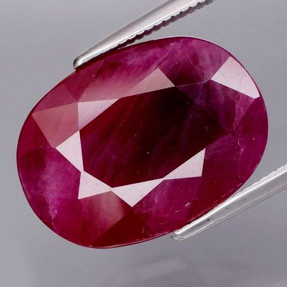 Real! 10.92ct violet and pigeon's blood Winza Ruby! UNTREATED!!!