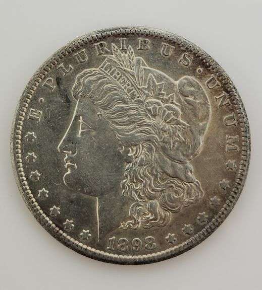 1898 S Morgan Silver Dollar