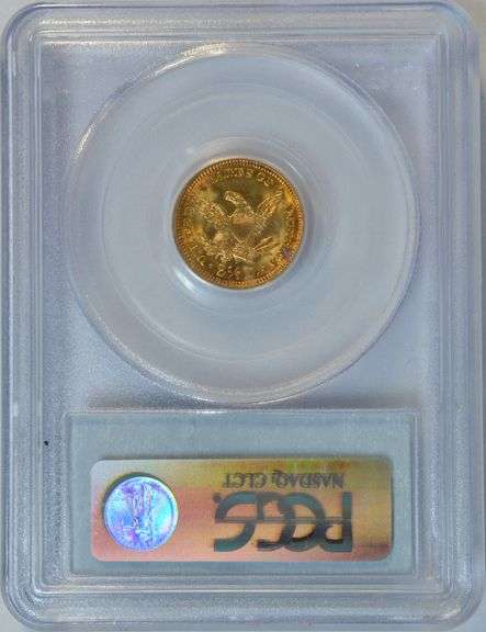 Essentially Gem BU 1903 $2.50 Liberty Gold Piece. PCGS MS64