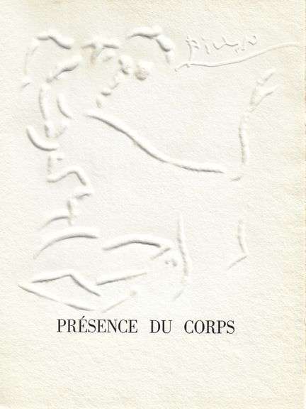 Rare Pablo Picasso Embossment from Chant Funèbre pour Ignacio Sánchez Mejías, 1976