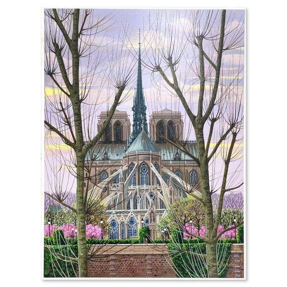 Cathedral Notre-Dame (Toujours Paris) by Liudmila Kondakova