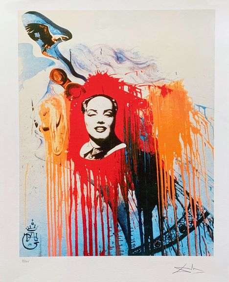 Limited Edition Salvador Dali, Mao Monroe