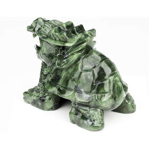 Natural Jade Dragon Turtle