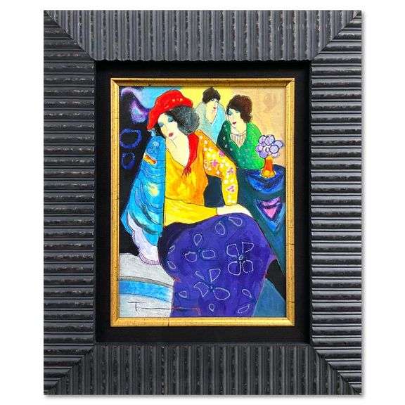 Blue Mood by Itzchak Tarkay (1935-2012)