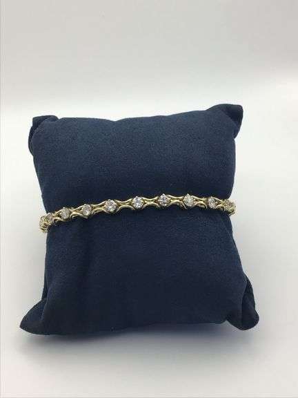 14K Yellow Gold 4.08 carats Diamond Ring