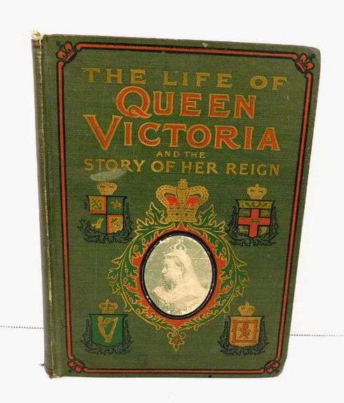 1901 The Life of Queen Victoria Antique Book
