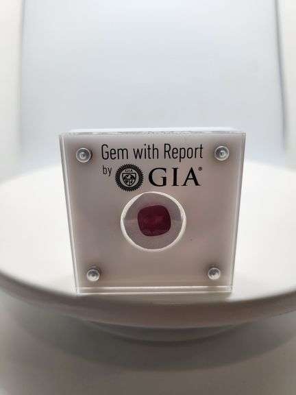 GIA Certified 5.73 CT Ruby