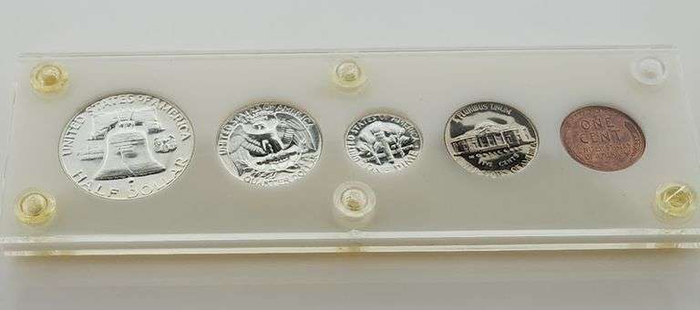 1951 United States Silver Proof Set, Capital Plastics Holder