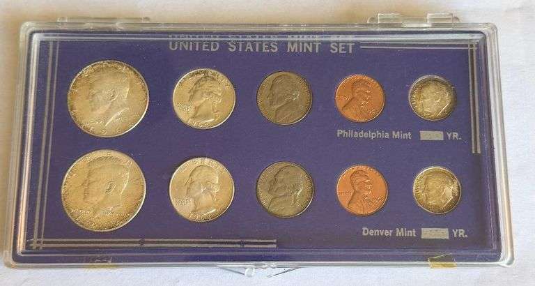 1964 Kennedy  P D US Mint Set