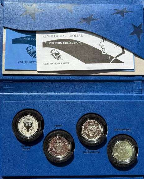 2014 50 Th Anniversary Kennedy Half Dollar Set