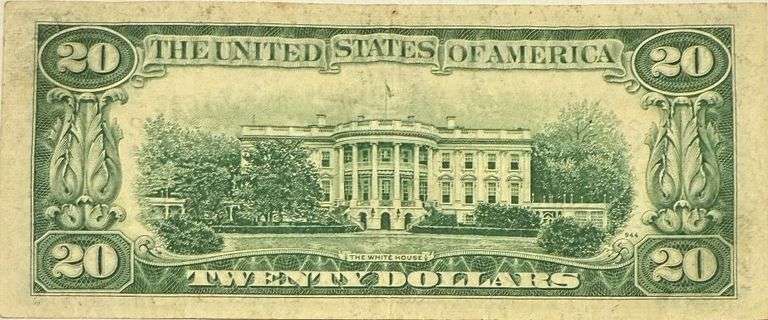 $ 20 1950 C Series Star Slider Fed Reserve Note