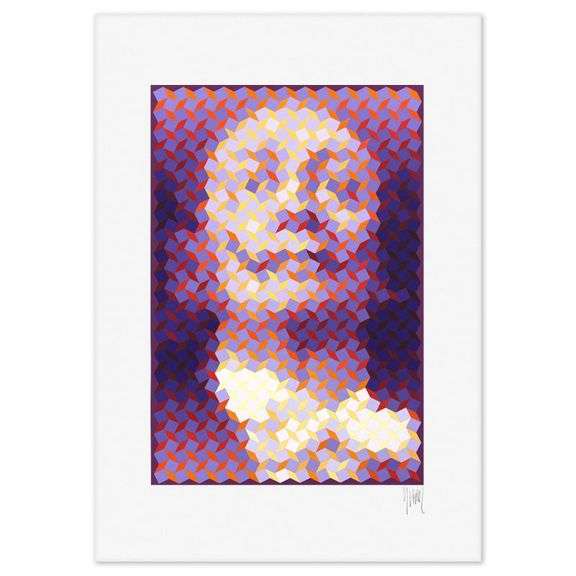 Faces Of Dali 6 by Yvaral (1934-2002)