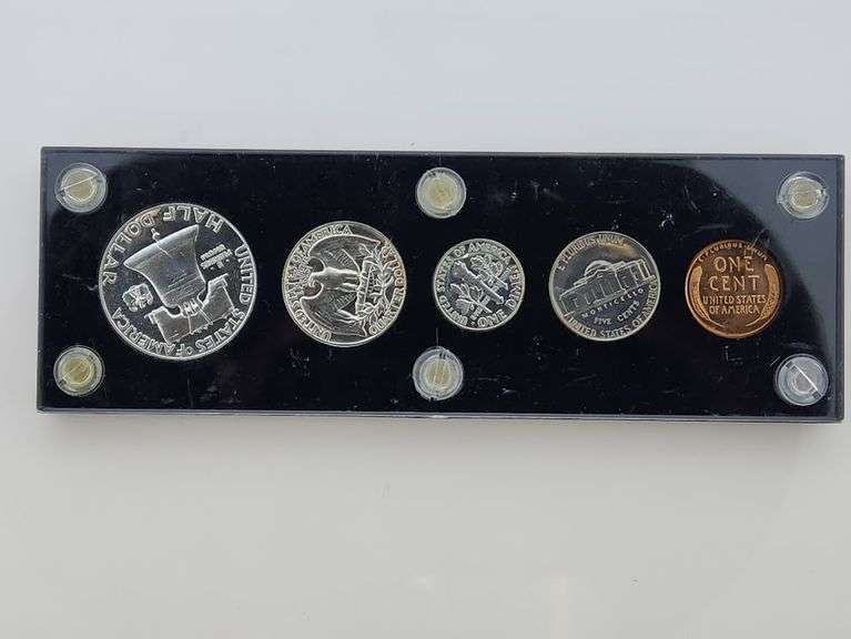 1955 United States Silver Proof Set, Capital Plastics Holder