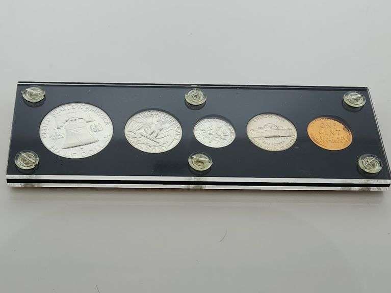 1955 United States Silver Proof Set, Capital Plastics Holder