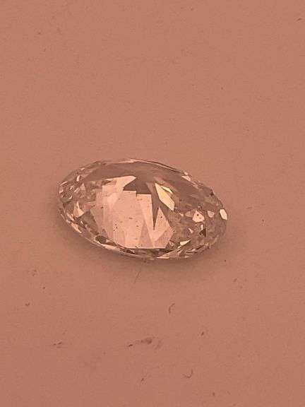 I.G.I CERTIFIED LOOSE DIAMOND 5.04 CARAT LAB GROWN OVAL CUT E-VS1