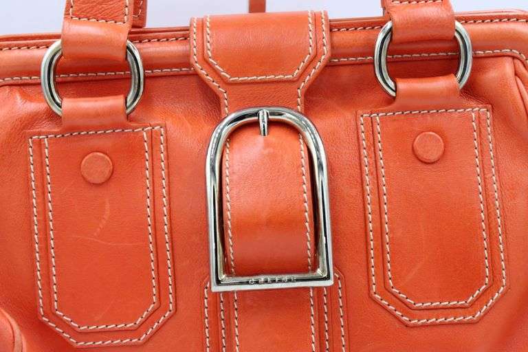 Celine Ella frame leather bag