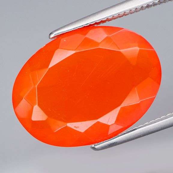 Big, bold, and beautiful! 4.22ct untreated Mexican Fire Opal!