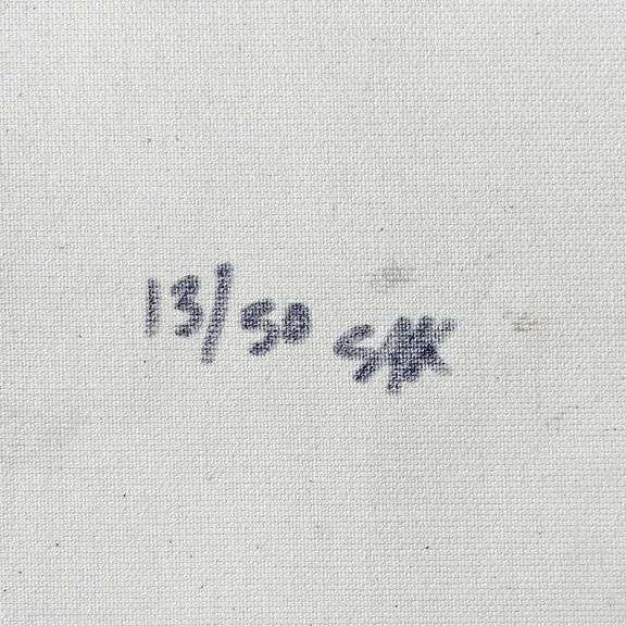 Woodstock Ticket by Steve Kaufman (1960-2010)