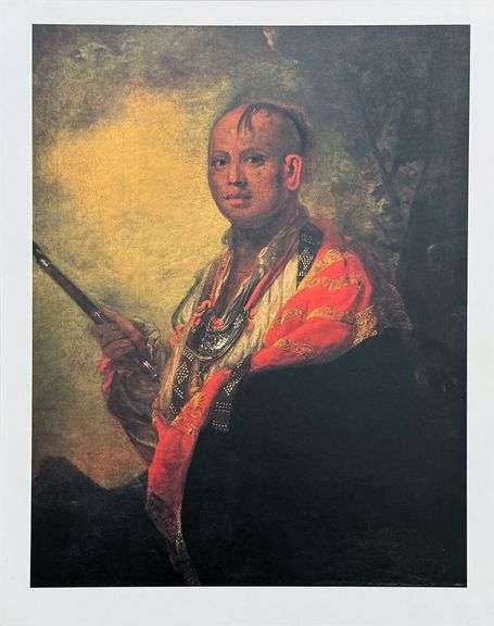 Collectible Joshua Reynolds, Syacust Ukah (Cherokee Chief)