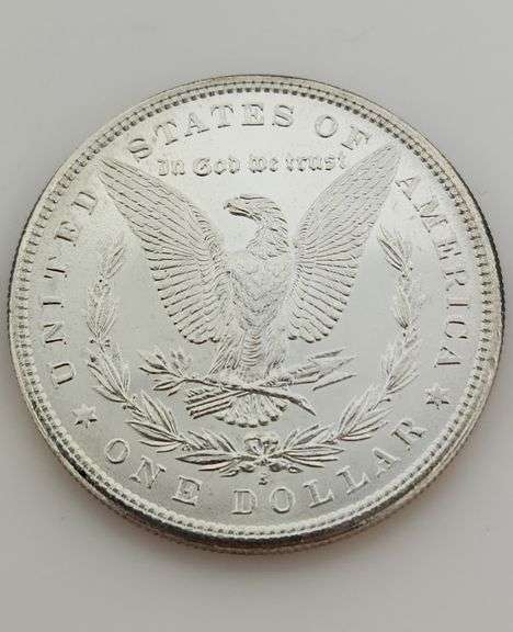 1881 S Morgan Silver Dollar, UNC