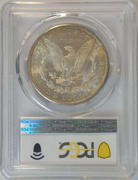 Superb PCGS MS64 graded 1881-S Morgan Silver Dollar