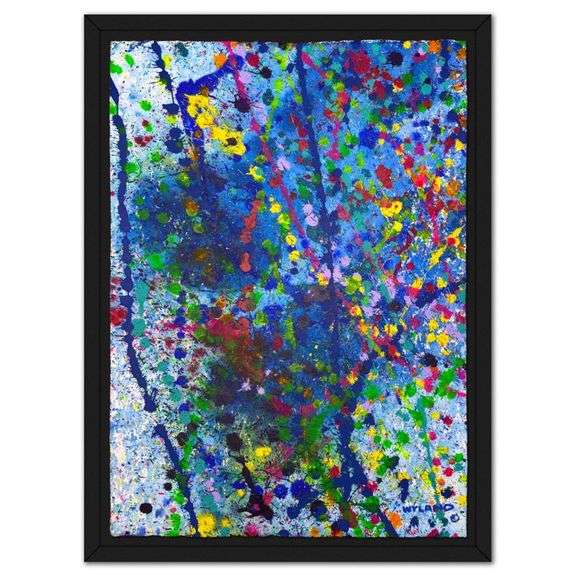 Untitled Abstract by Wyland