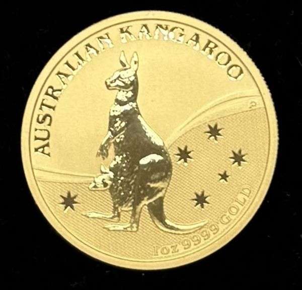 2009 Australian Kangaroo 100 Dollar Gold Coin