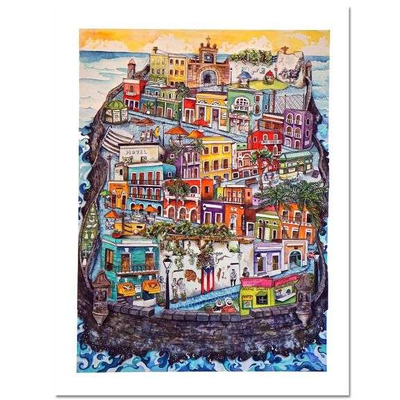 Old San Juan by Linnea Pergola