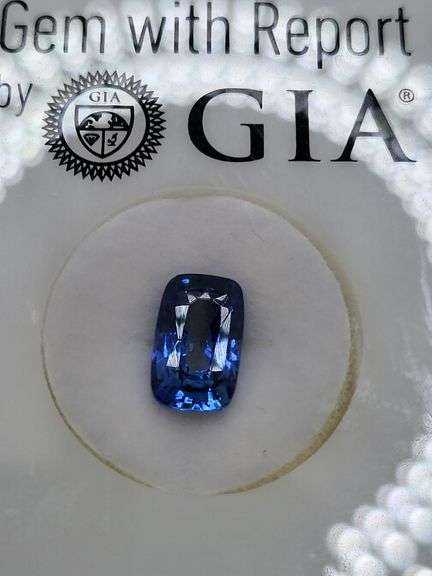 GIA Certified 2.28 CT Sapphire
