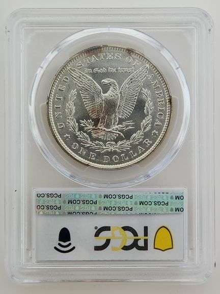 1886 Morgan Silver Dollar, PCGS MS64