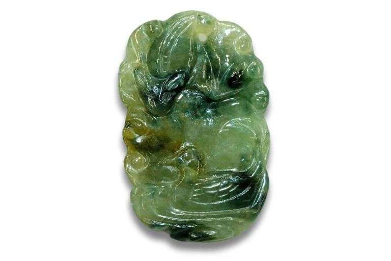 Semi-Translucent Jadeite Pendant