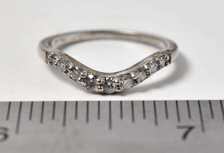 CZ Gemstone Stackable Ring in Sterling Silver