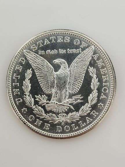 1881 S Morgan Silver Dollar, UNC