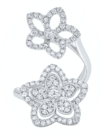 14k Gold & Lab grown Diamond Ring