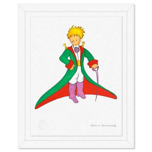 The Little Prince In His Suit by Antoine de Saint-Exupery (1900-1944)