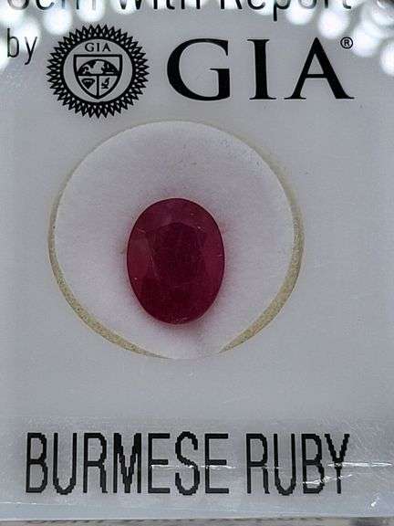 GIA Certified 3.58 CT Ruby